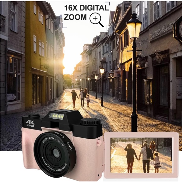 4K 48MP Digital Camera for Photography, Vlogging Camera for YouTube - Picture 5 of 5